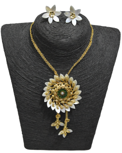 Shell Gold-plated Plated Brass Pendent Set09