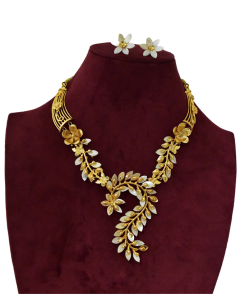 Shell Gold-plated Plated Brass Necklace Set06