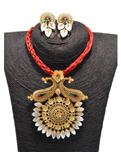 Shell Gold-plated Plated Brass Pendent Set24