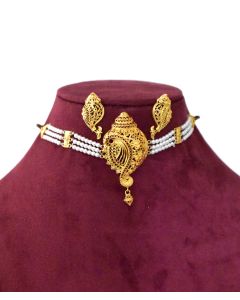 MOTI NECKLACE PEAL SET
