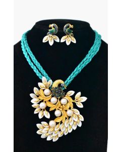 Shell Gold-plated Plated Brass Pendent Set30