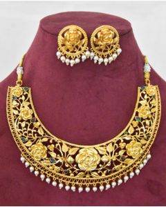 MOTI NECKLACE PEAL SET