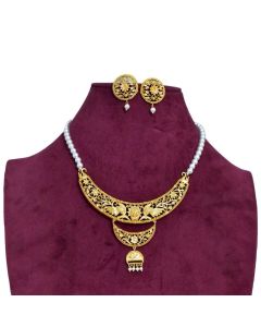 MOTI PENDENT PEAL SET