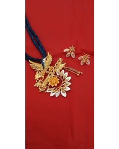 Shell Gold-plated Plated Brass Pendent Set32