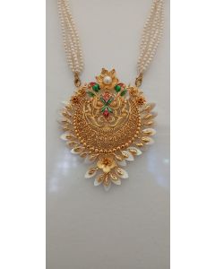 MOTI PENDENT PEAL & SHELL SET01
