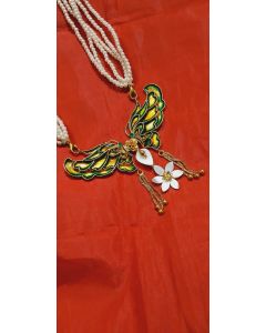 Shell Gold-plated Plated Brass Pendent Set35